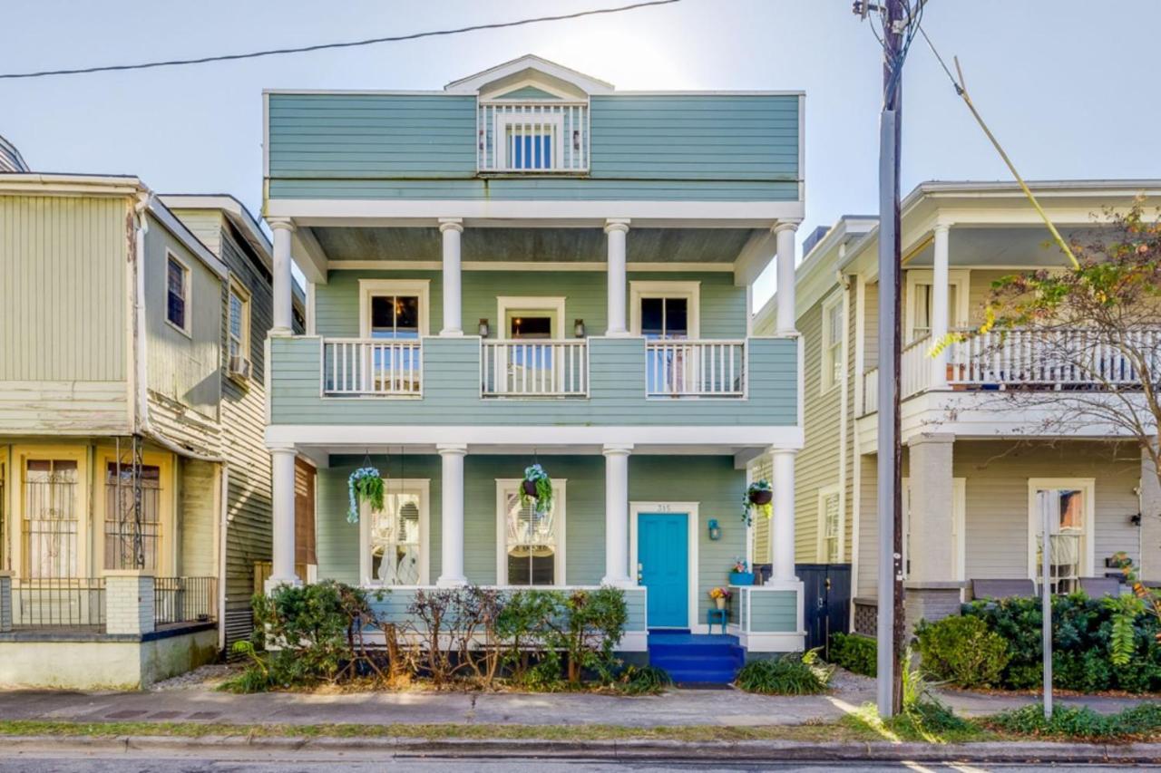Southern Charmer-Historic District Downtown-Front Porch-Walk Score 90!!-Private Parking-1 Minute To Forsyth Park سافانا المظهر الخارجي الصورة
