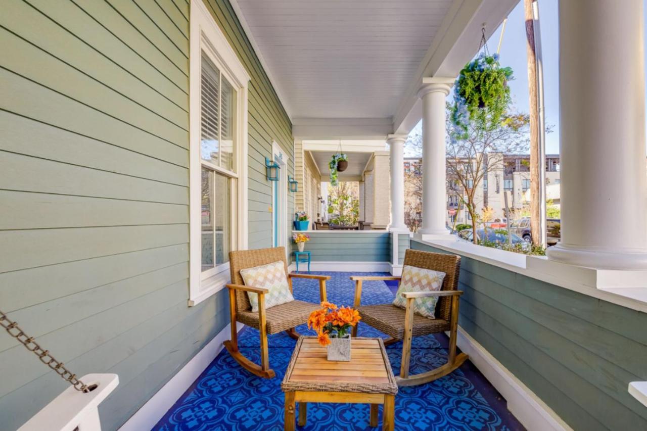 Southern Charmer-Historic District Downtown-Front Porch-Walk Score 90!!-Private Parking-1 Minute To Forsyth Park سافانا المظهر الخارجي الصورة